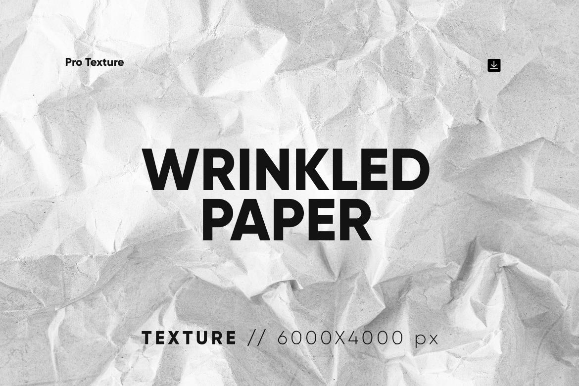 20 Wrinkled Paper Texture