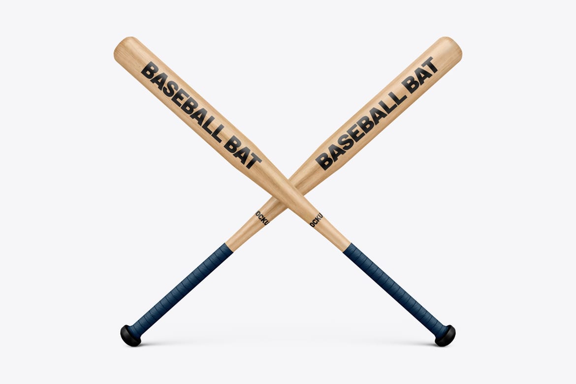 Baseball Bat Mockup
