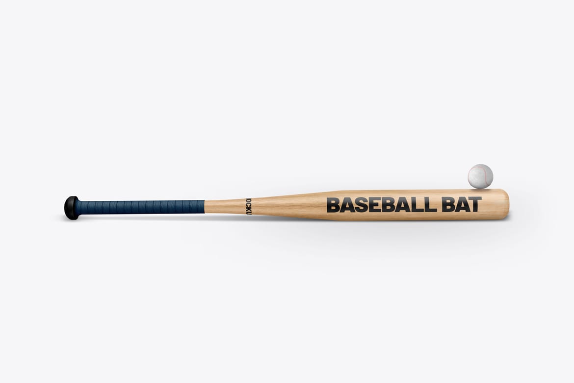 Baseball Bat Mockup