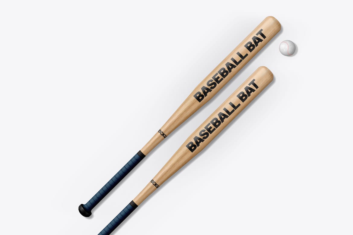 Baseball Bat Mockup