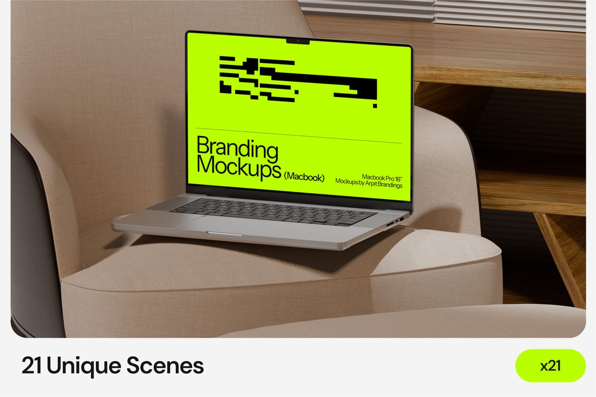 Branding Mockups - Macbook Pro