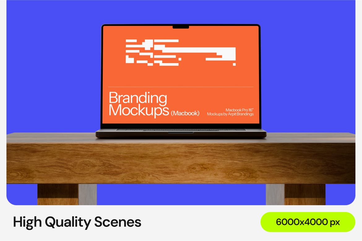 Branding Mockups - Macbook Pro