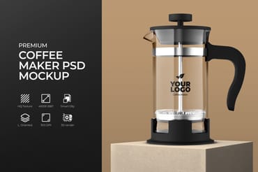 Coffee or Tea Maker Mockup