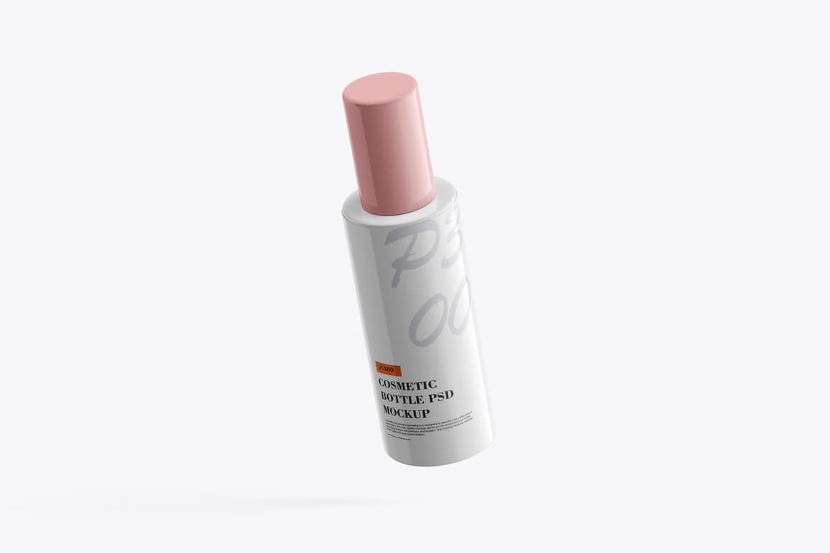 Cosmetic Bottle PSD Mockup