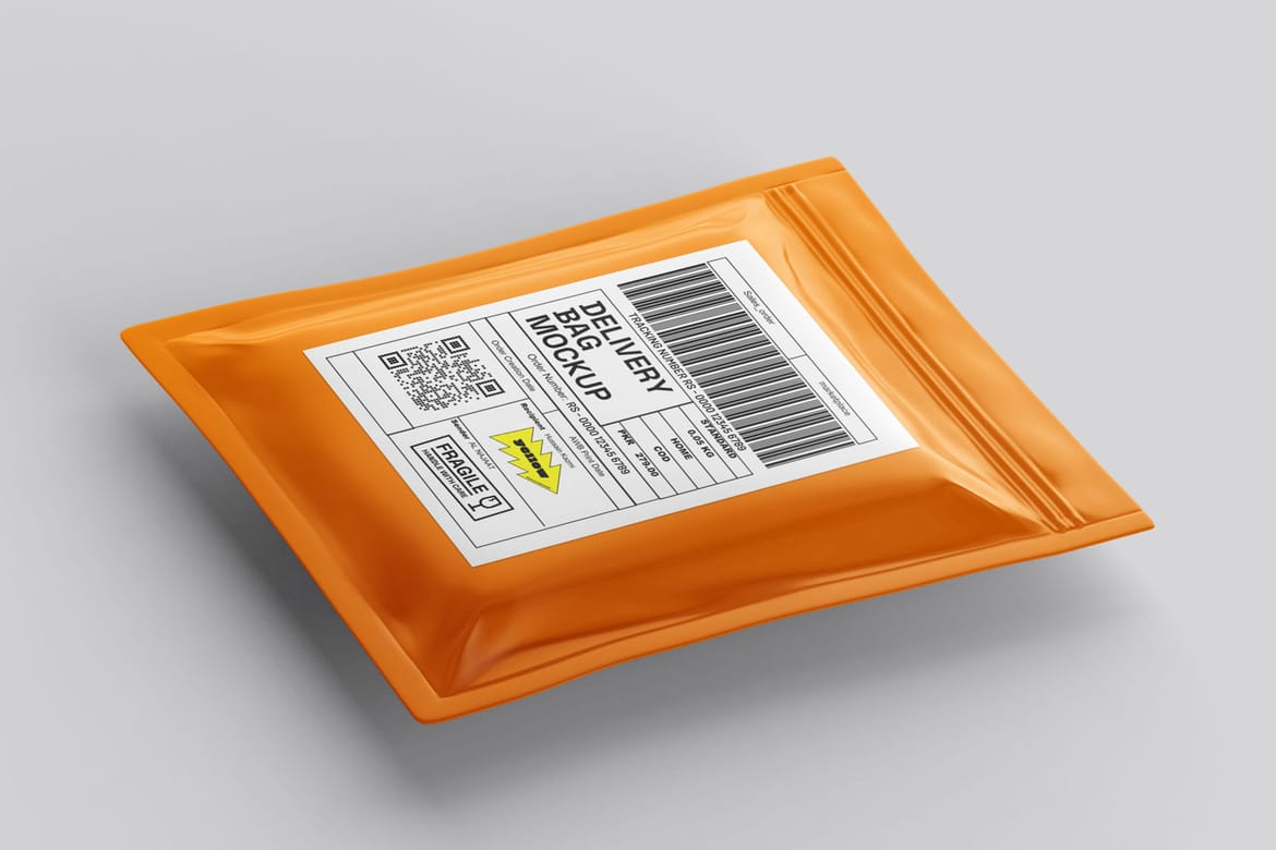 Courier Delivery Bag Mockup