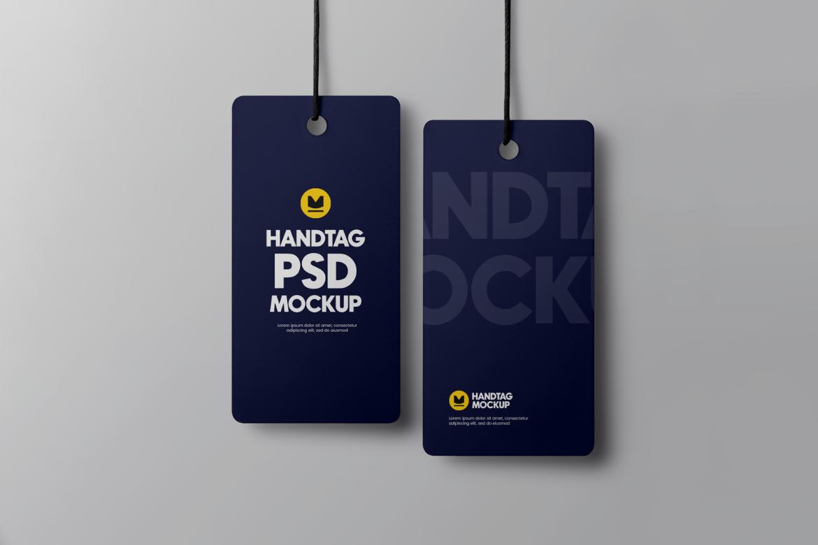 Hang Tag PSD Mockup for Branding