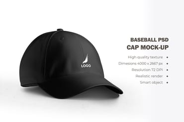 Baseball Cap Presentation Mockup
