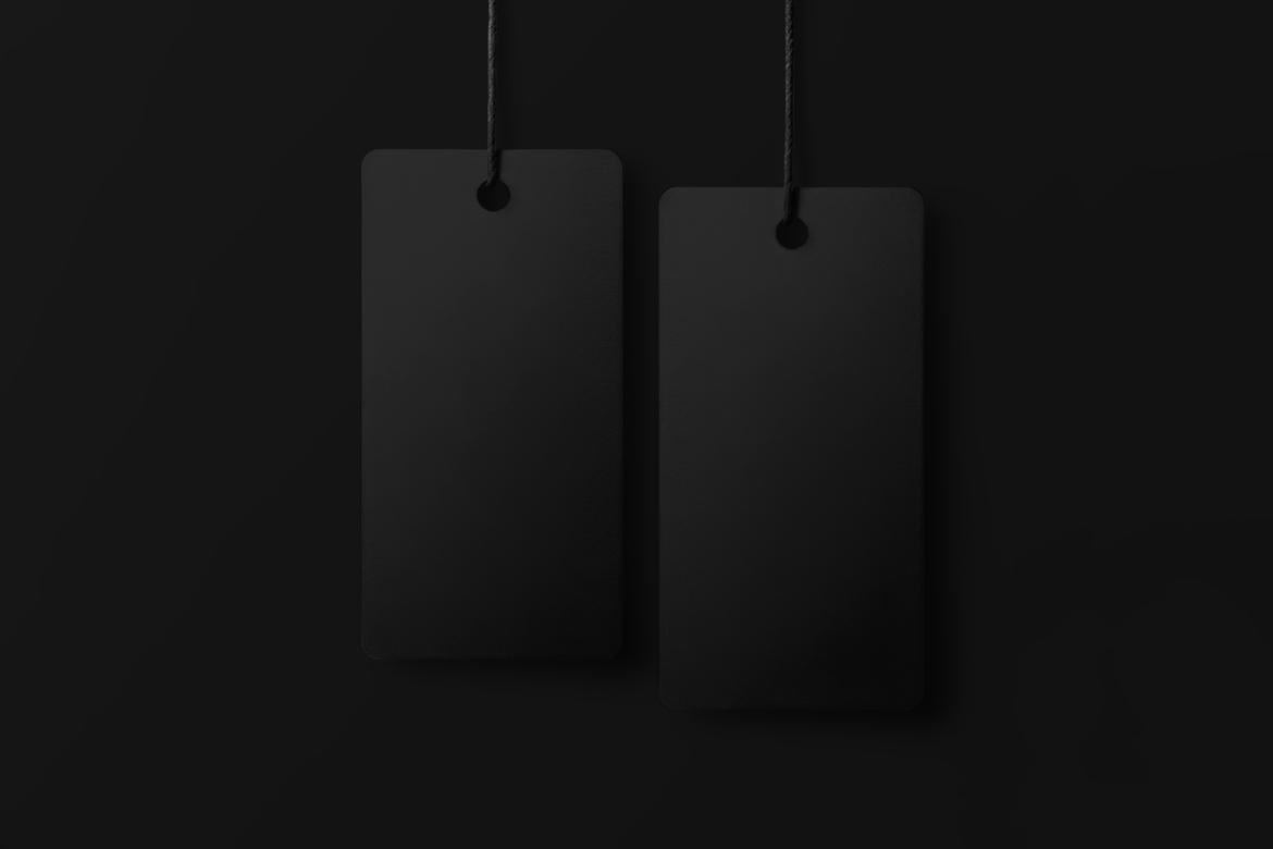 Hang Tag PSD Mockup for Branding