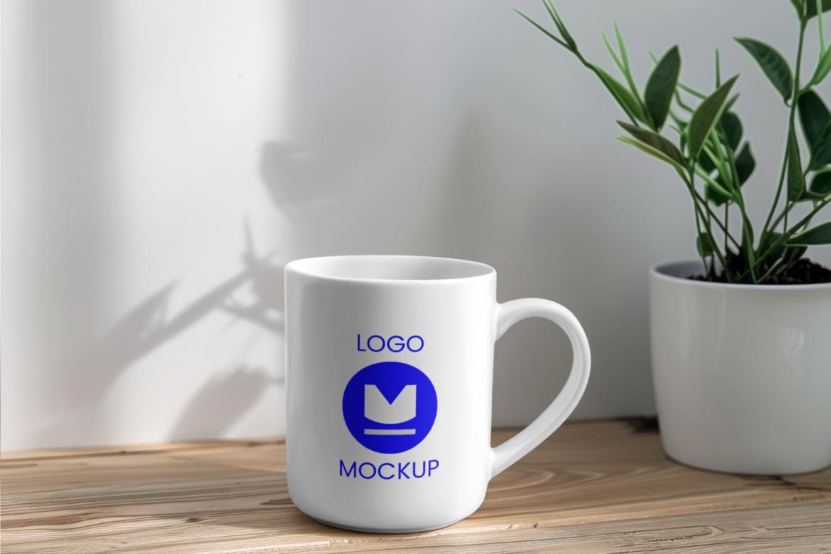 Custom Logo Mug Mockup