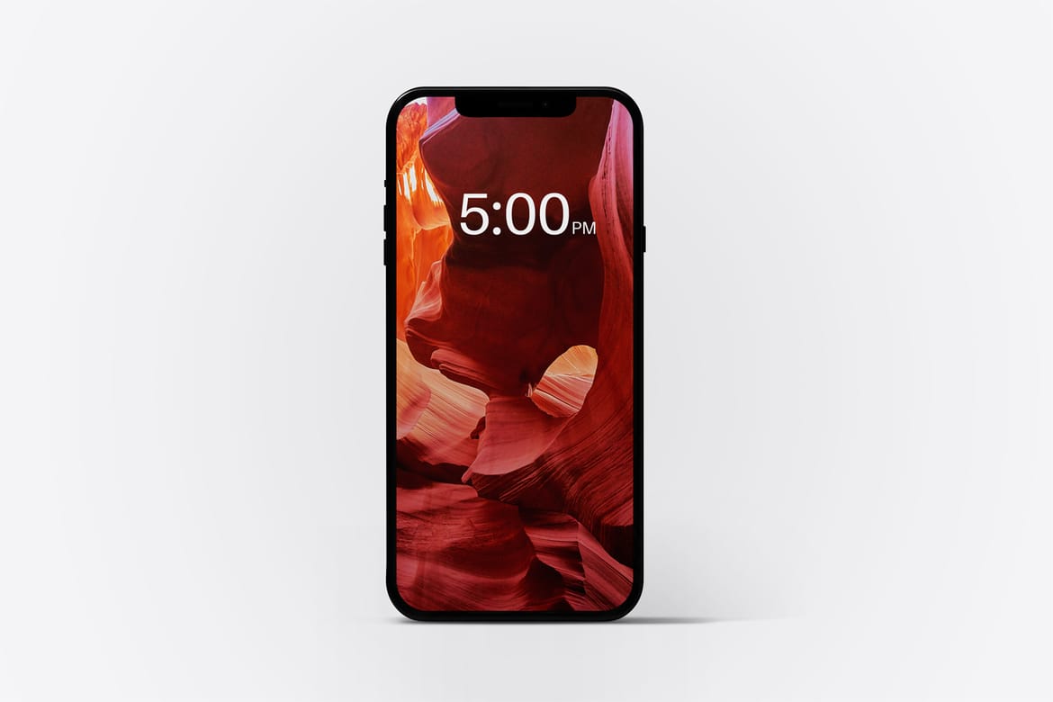 iPhone PSD Mockup