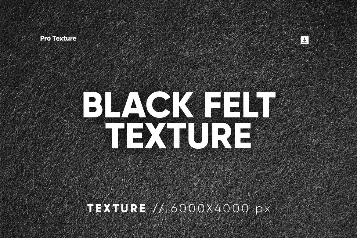 10 Black Felt Texture