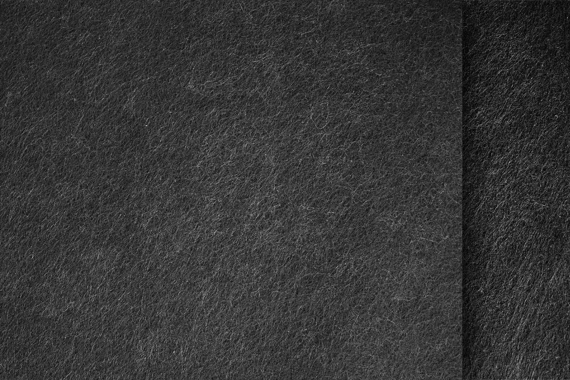 10 Black Felt Texture