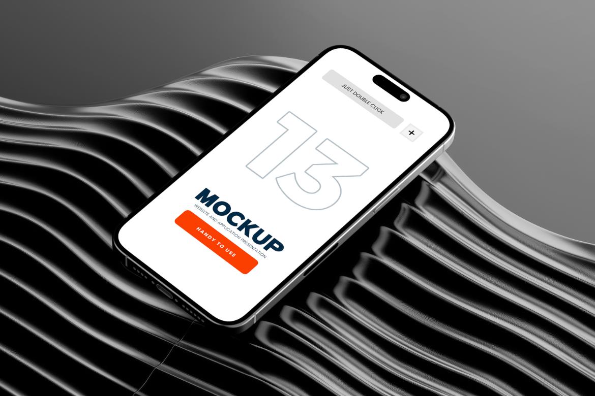 iPhone Figma App Mockup