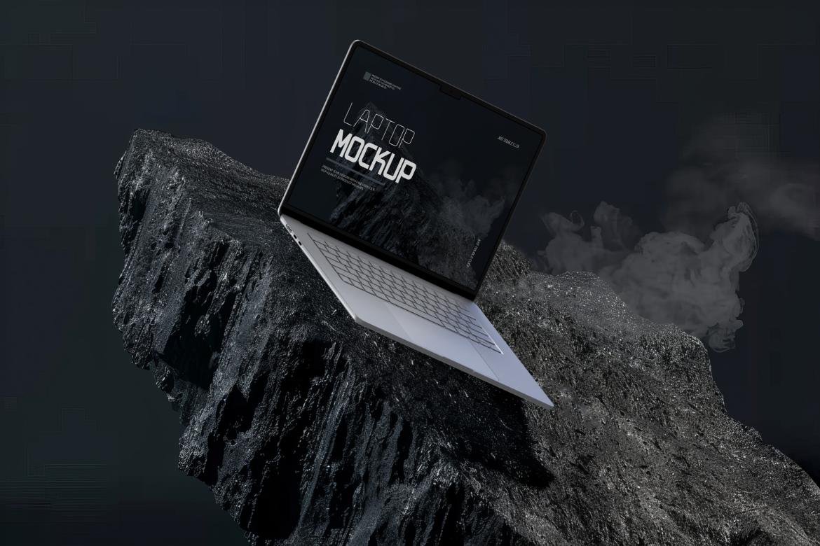 Mac Book Laptop Mock-Up