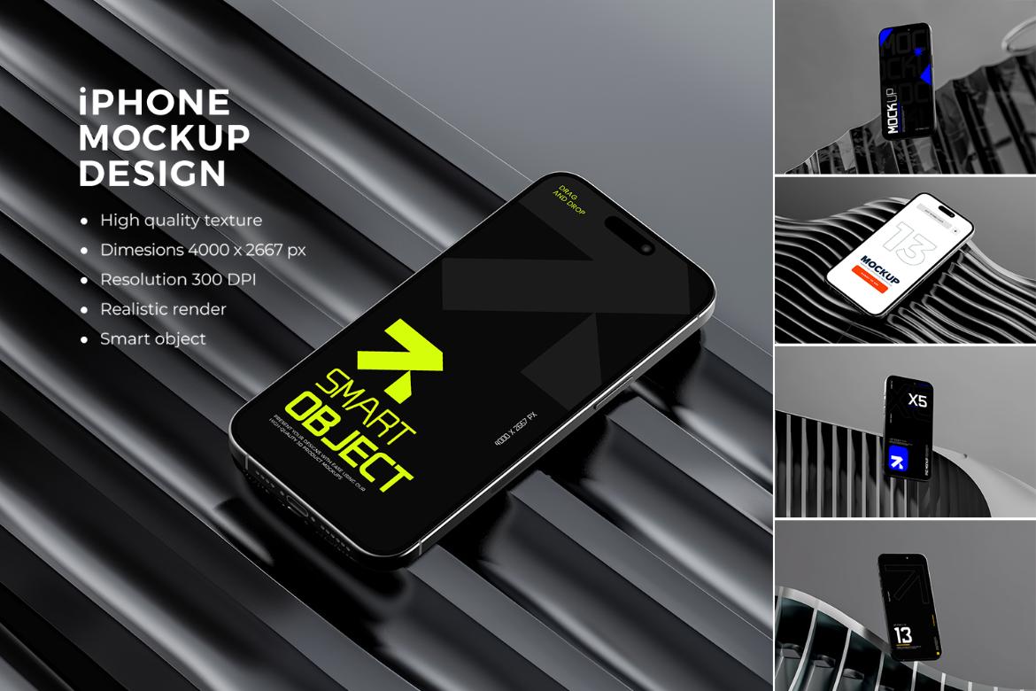 iPhone Figma App Mockup