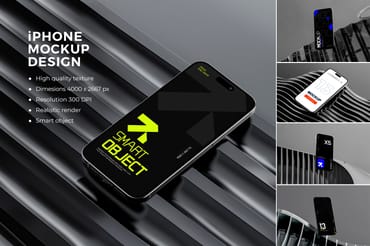 iPhone Figma App Mockup