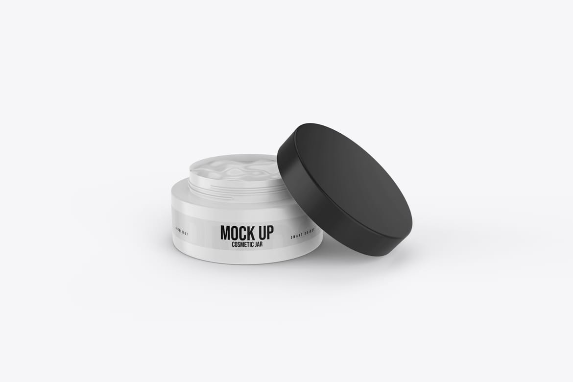 Cosmetic Cream Jar Mockup