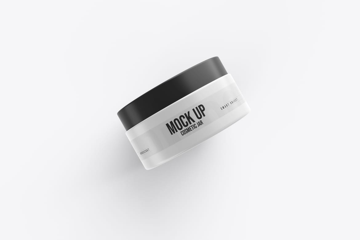 Cosmetic Cream Jar Mockup