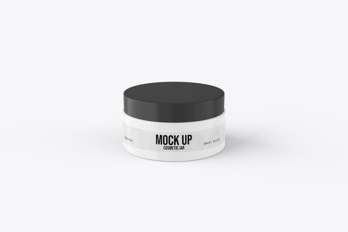 Cosmetic Cream Jar Mockup