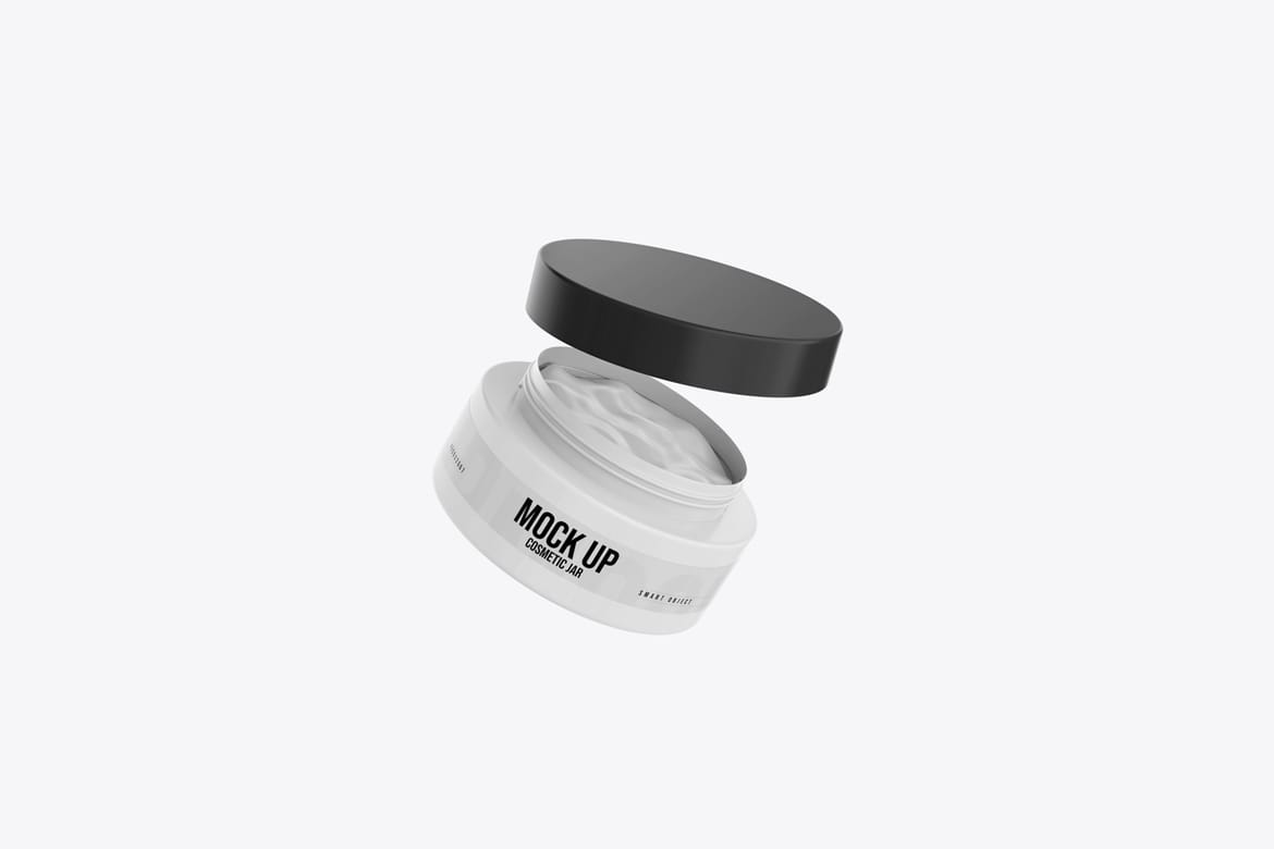 Cosmetic Cream Jar Mockup