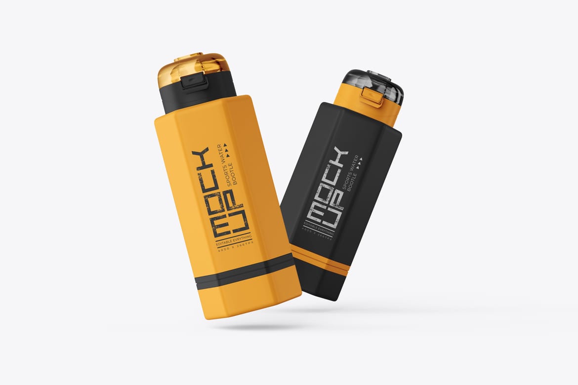 Sports Bottle Mockup
