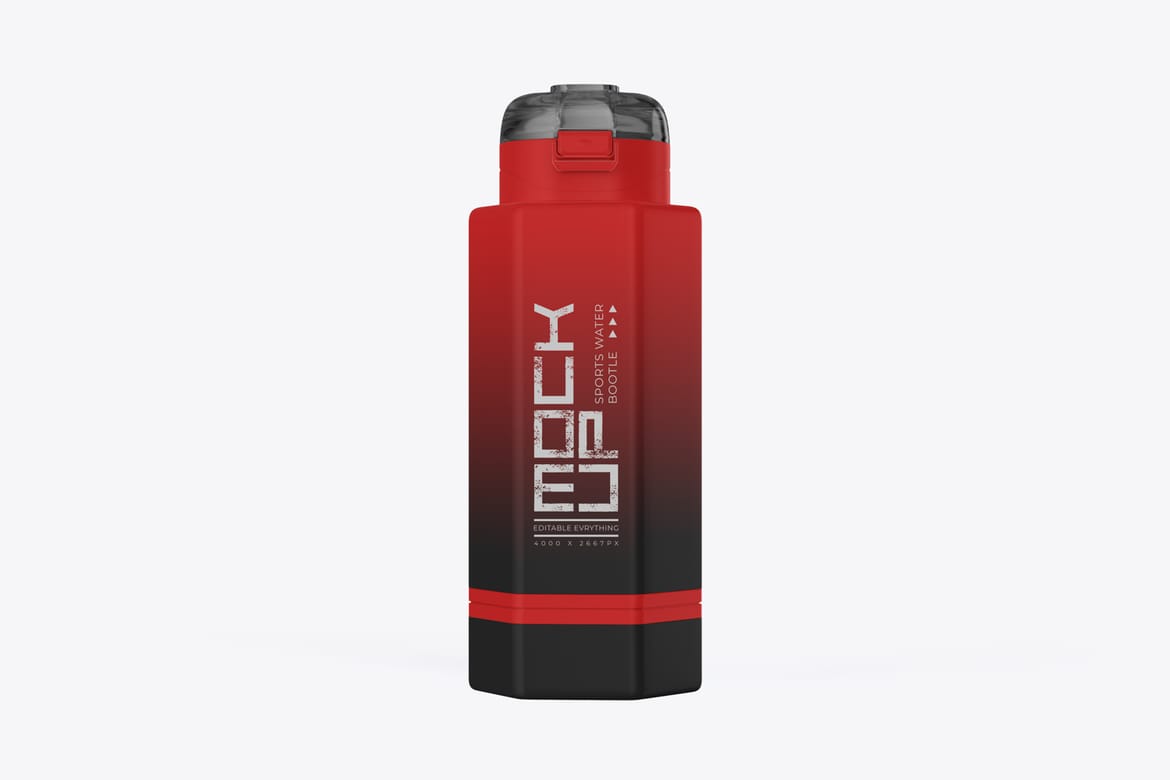 Sports Bottle Mockup