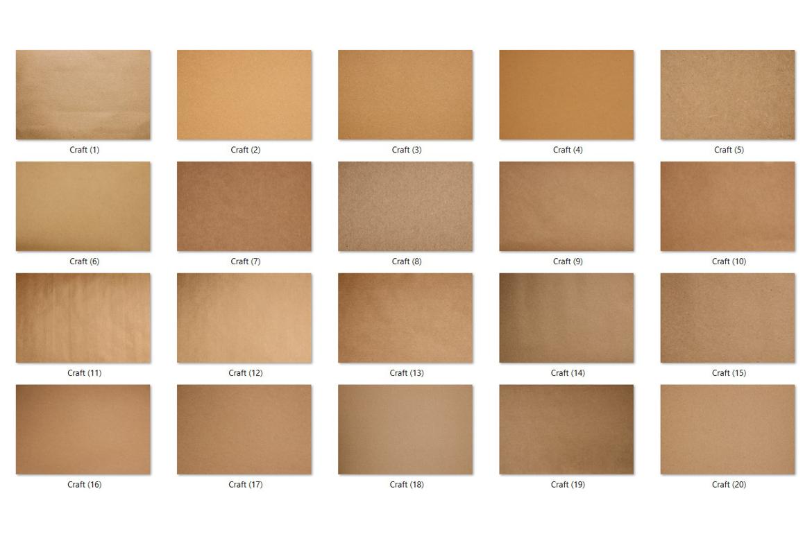 20 Kraft Paper Texture