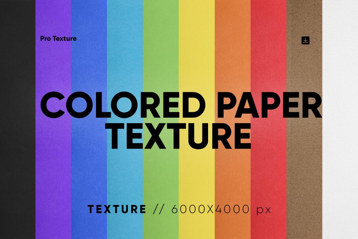 10 Colored Paper Texture