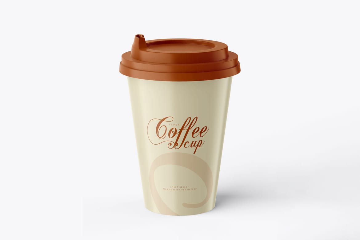 Coffee Cup PSD Mockup 