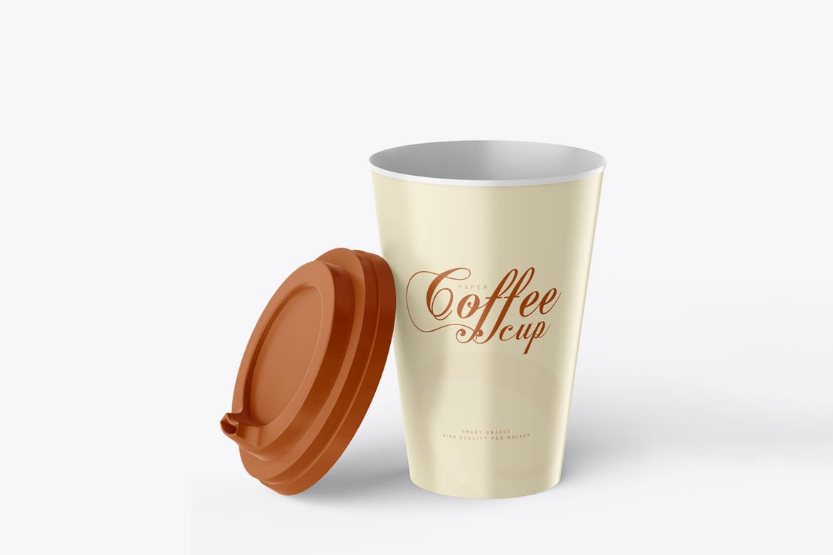 Coffee Cup PSD Mockup 