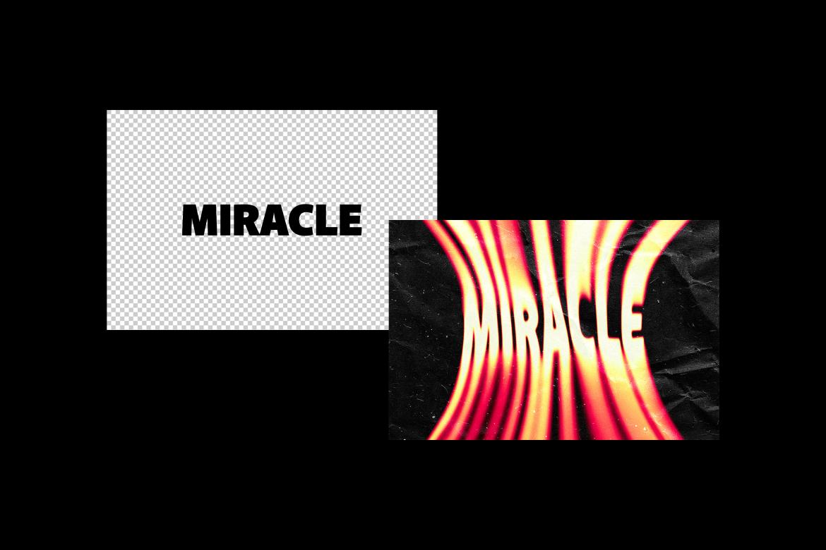Trippy Liquid Text Effect