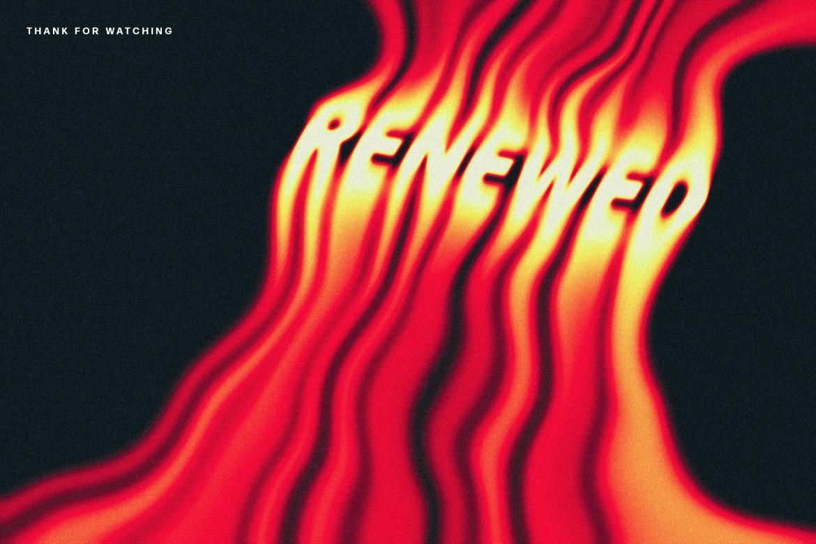 Trippy Liquid Text Effect