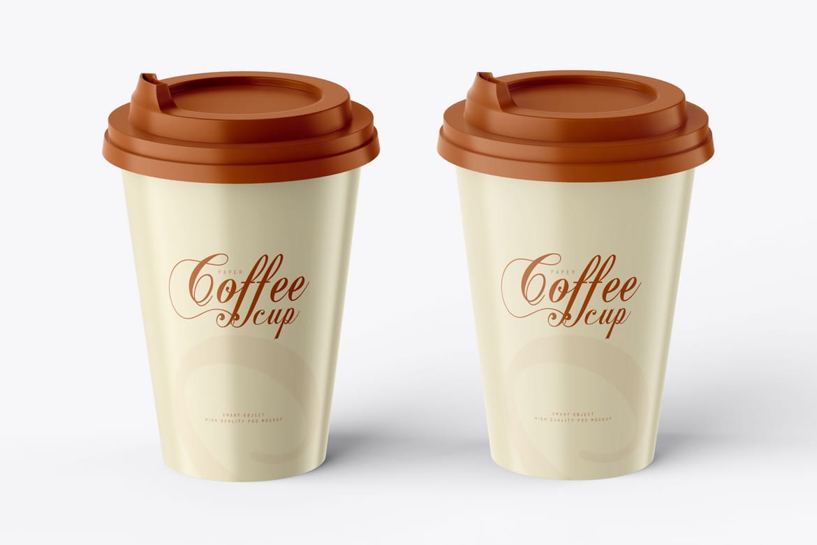 Coffee Cup PSD Mockup 