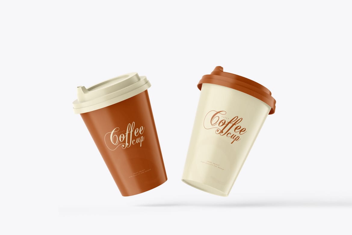 Coffee Cup PSD Mockup 