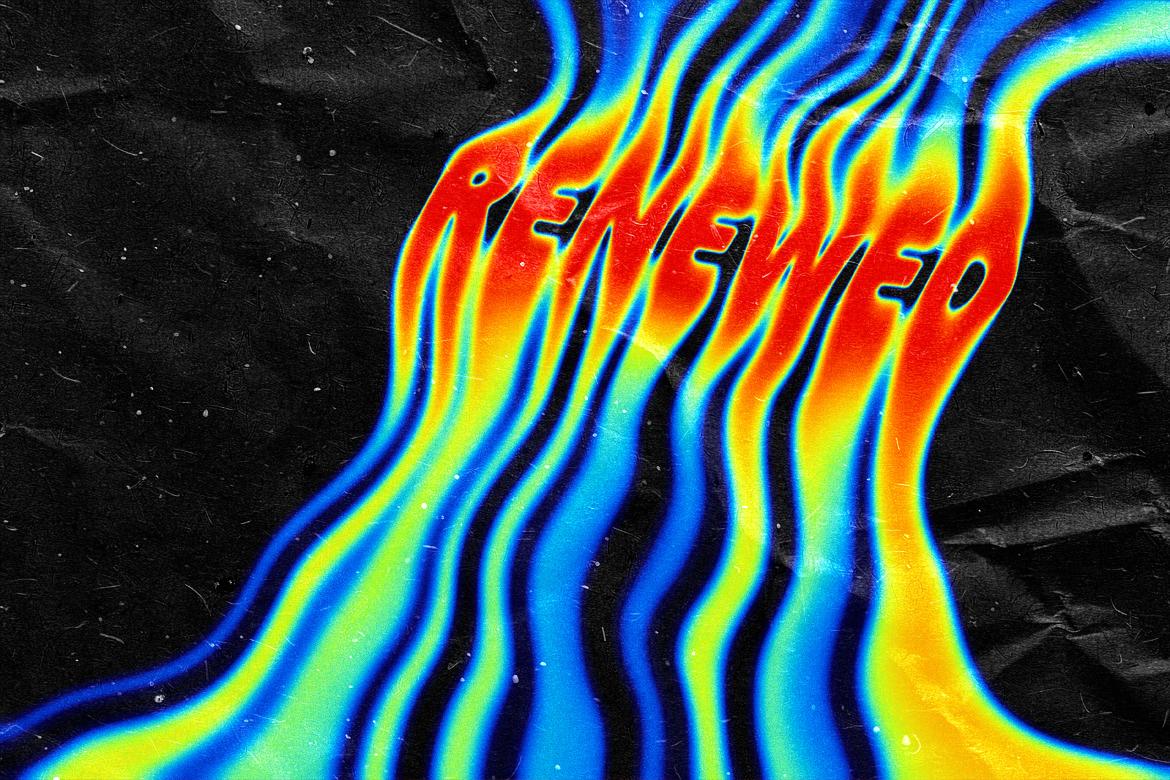 Trippy Liquid Text Effect
