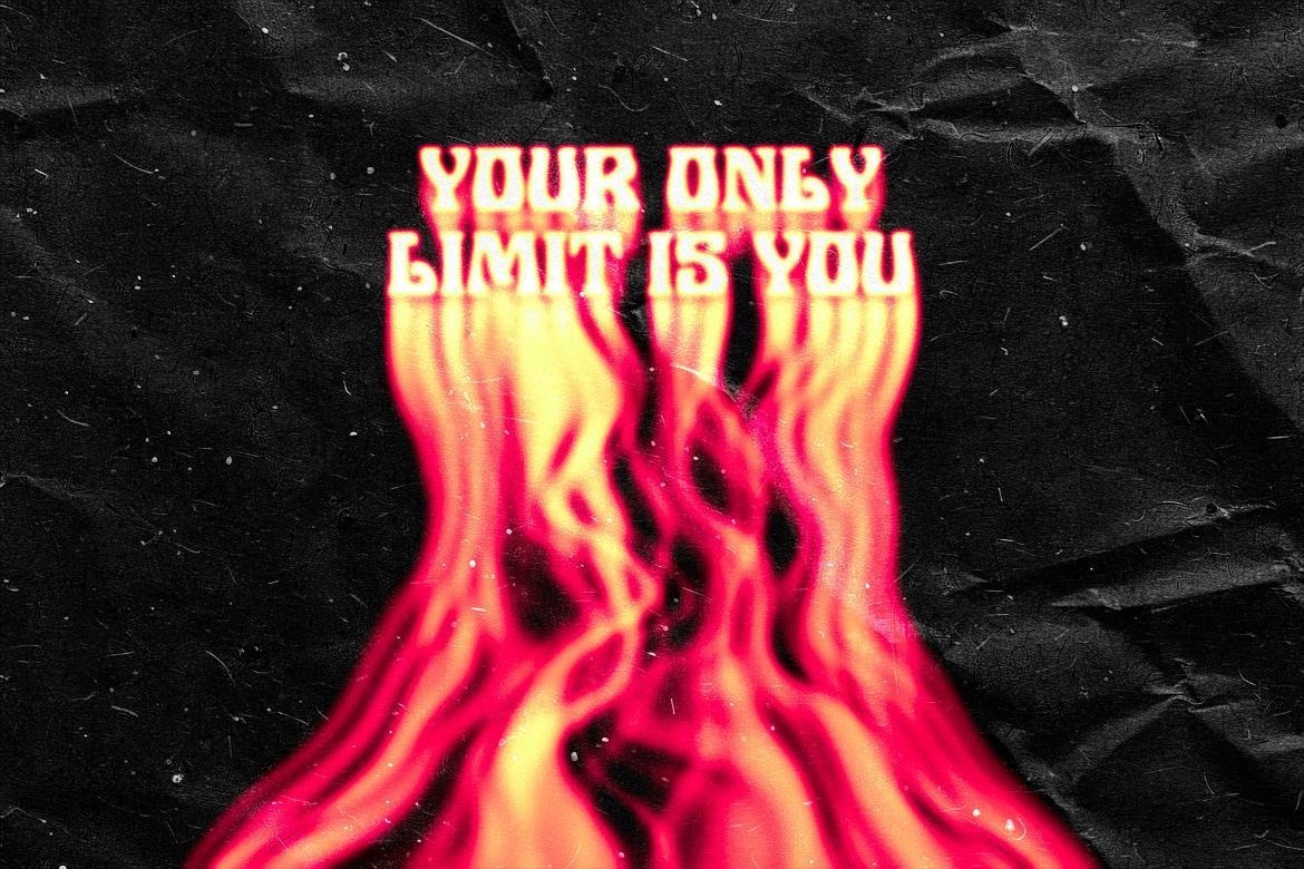 Trippy Liquid Text Effect