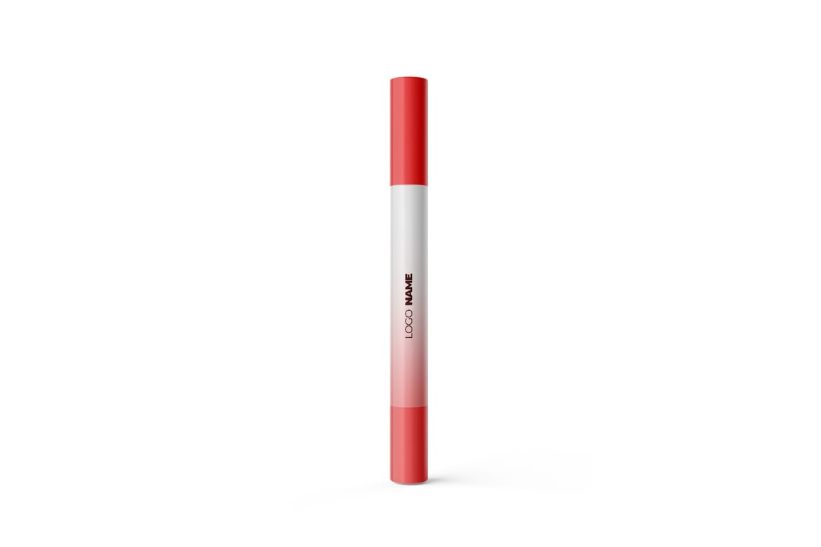 Realistic Lip Liner PSD Mockup