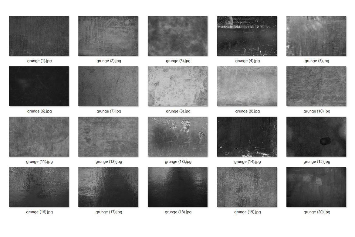 20 Grunge Texture
