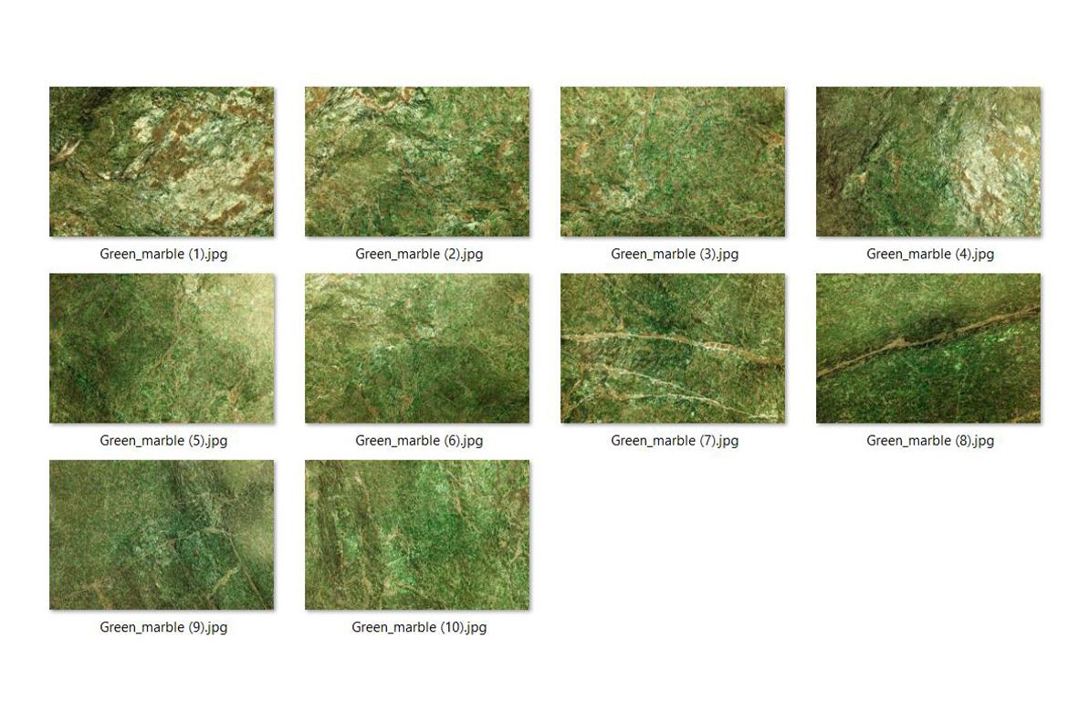 10 Green Marble Texture