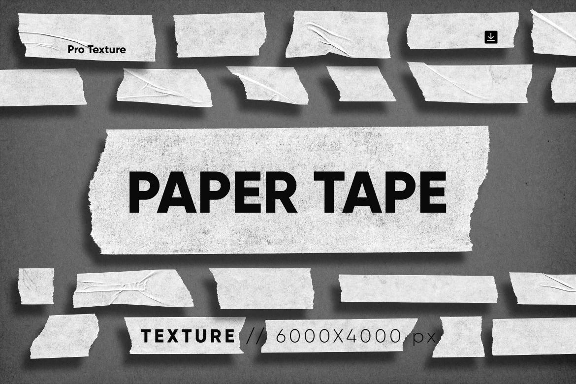 20 Paper Tape Texture