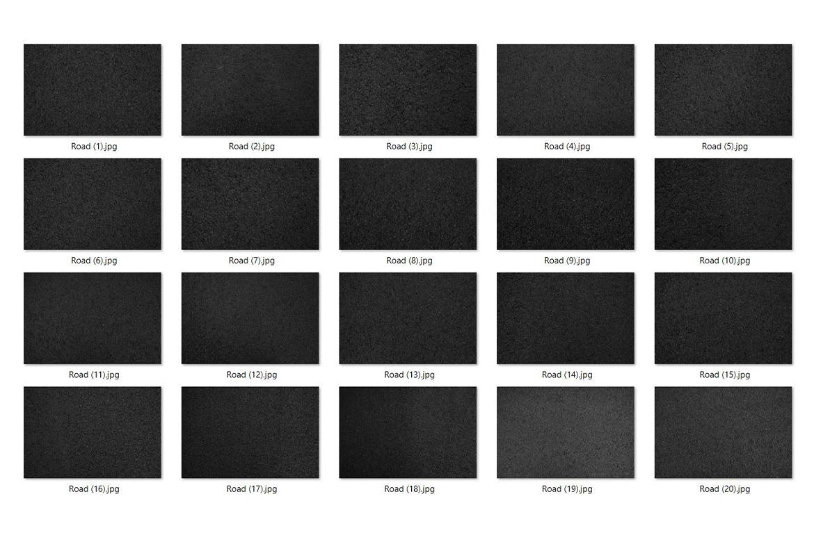 20 Asphalt Texture