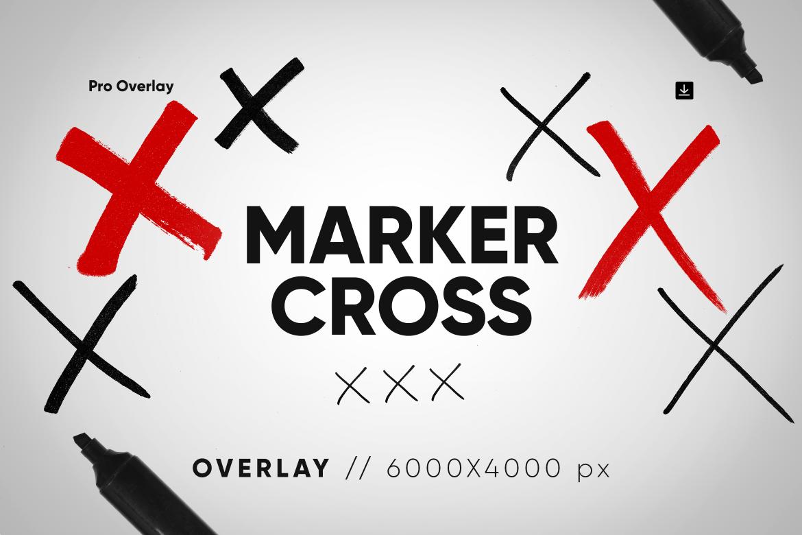 25 Marker Cross Overlay
