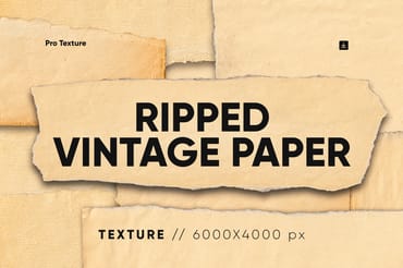 20 Ripped Vintage Paper Texture
