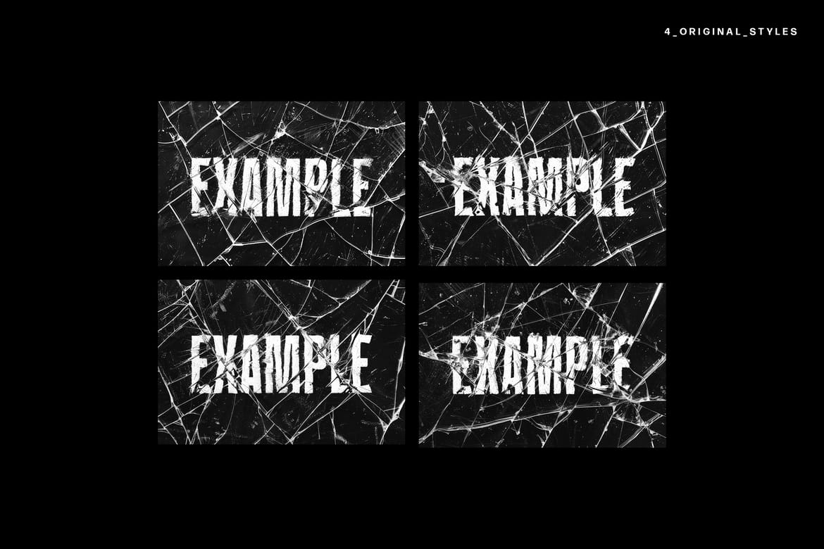 Cracked Glass Effect 