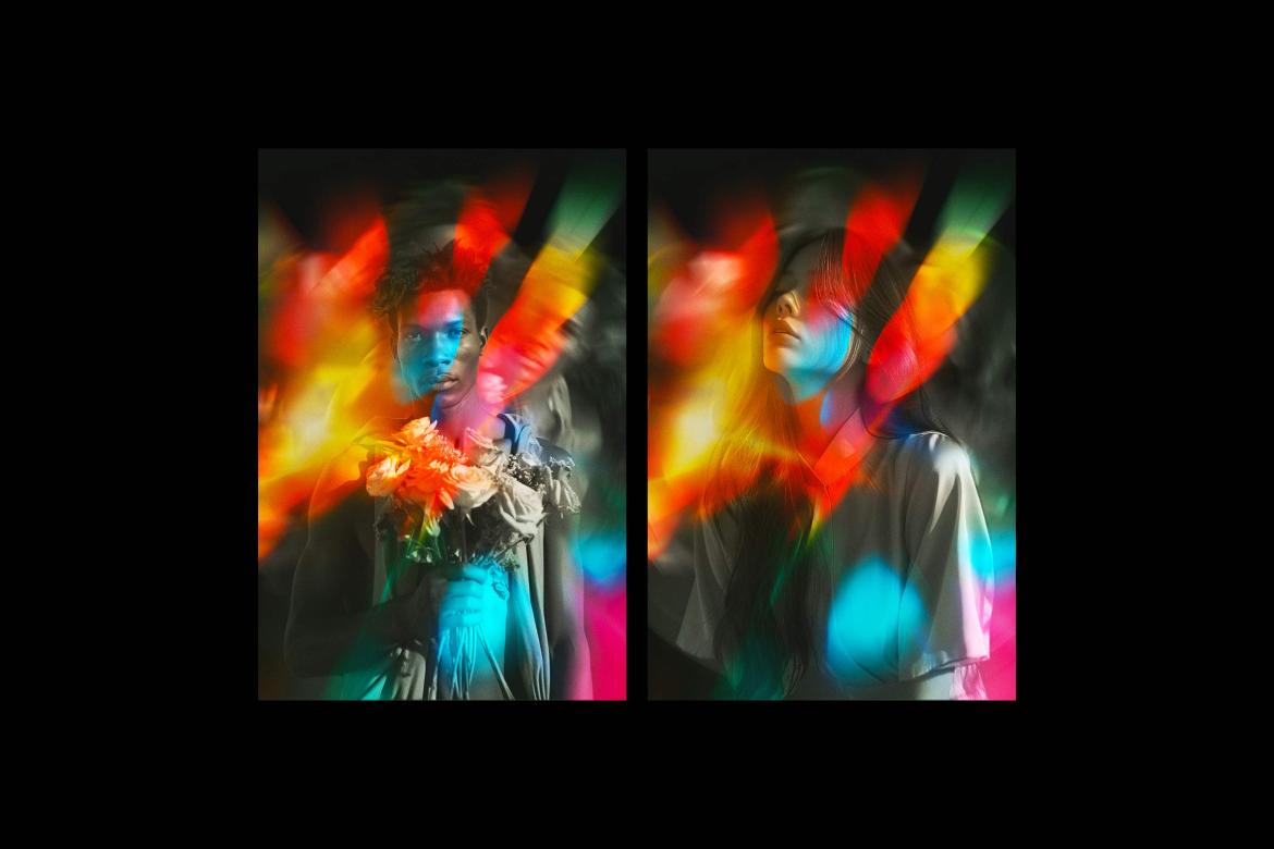 Kaleidoscope Prism Photo Effect