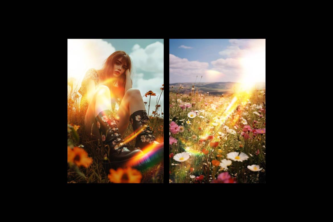 Light Leaks Overlay Textures