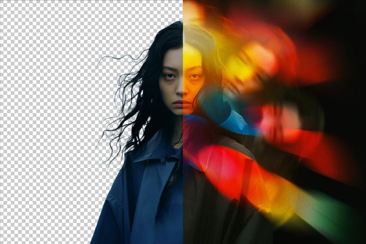Kaleidoscope Prism Photo Effect
