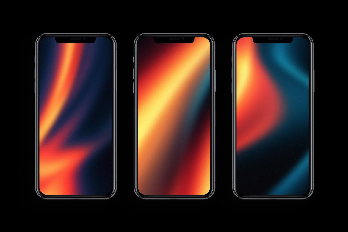 Vivid Blend Gradient Textures