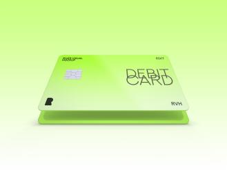 Debit Card Free Mockup