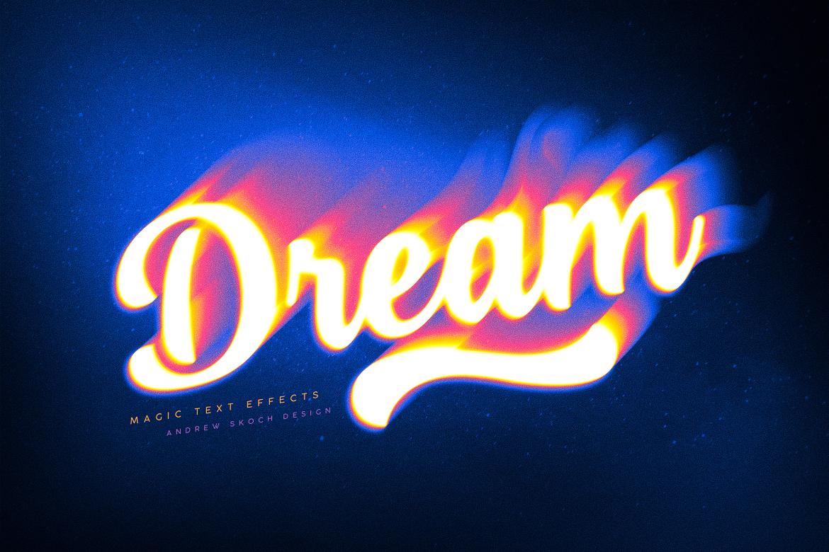 Mystic Blur Text Effects